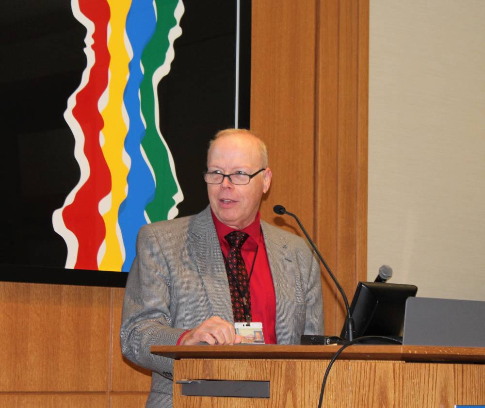 Image 1 of 15 Dean Roy Olsson giving some welcoming words